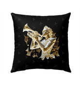 Lyrical Luminescence Outdoor Pillow